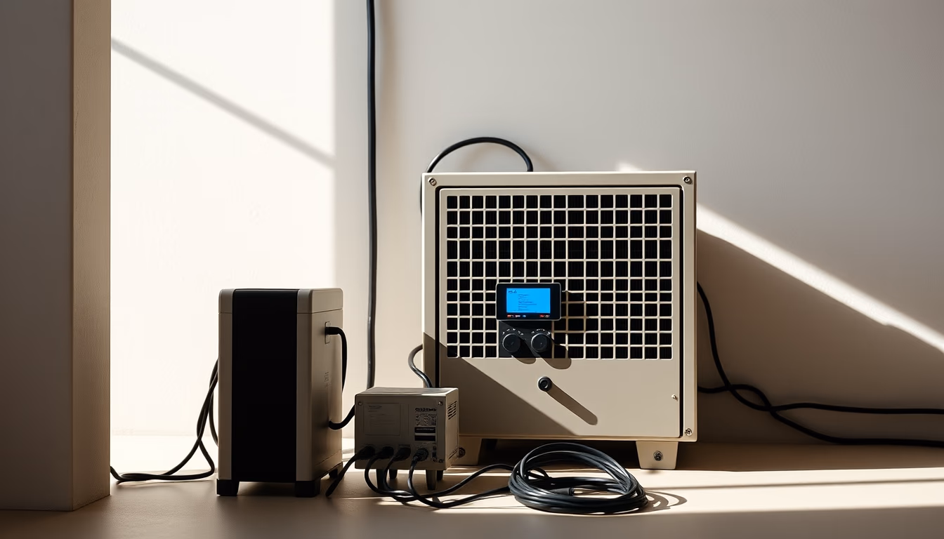 power supply unit in editorial style