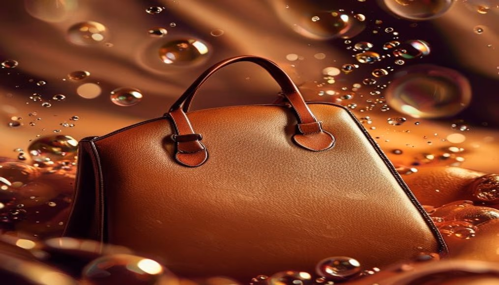 prada cleo brushed leather in luxury editorial photography