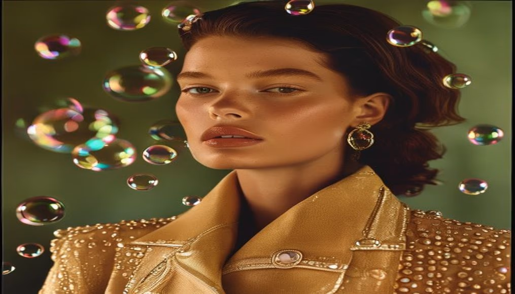 prada re-edition 2005 nylon in luxury editorial photography