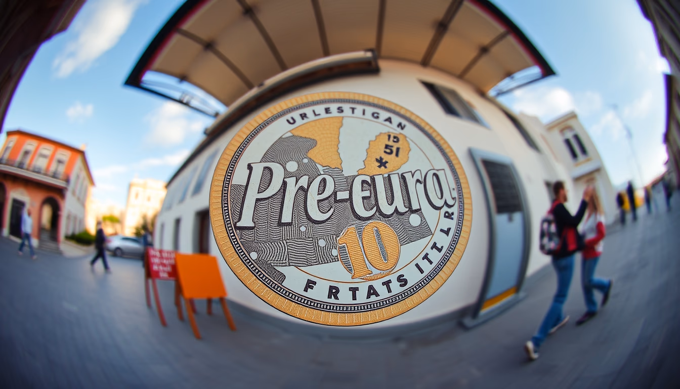 pre-euro lira italian in editorial style