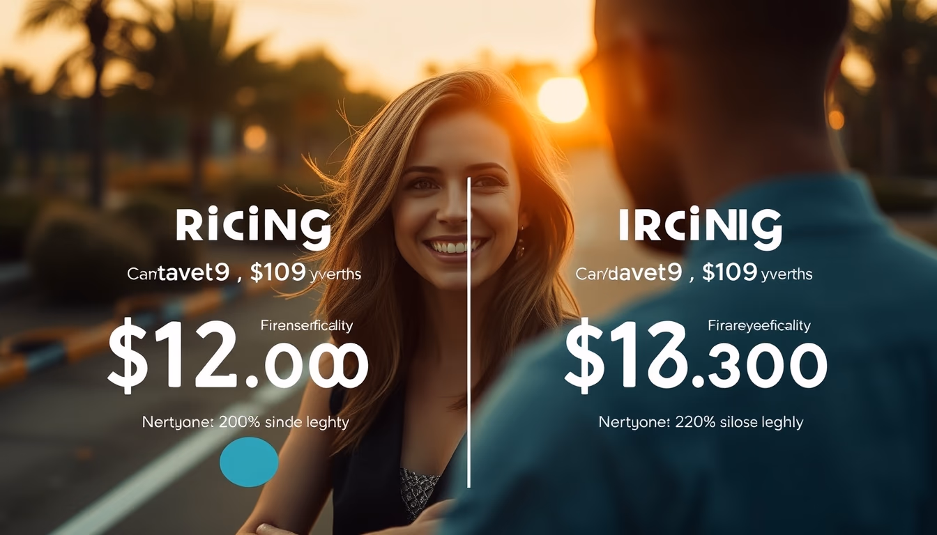 pricing tier comparison in editorial style