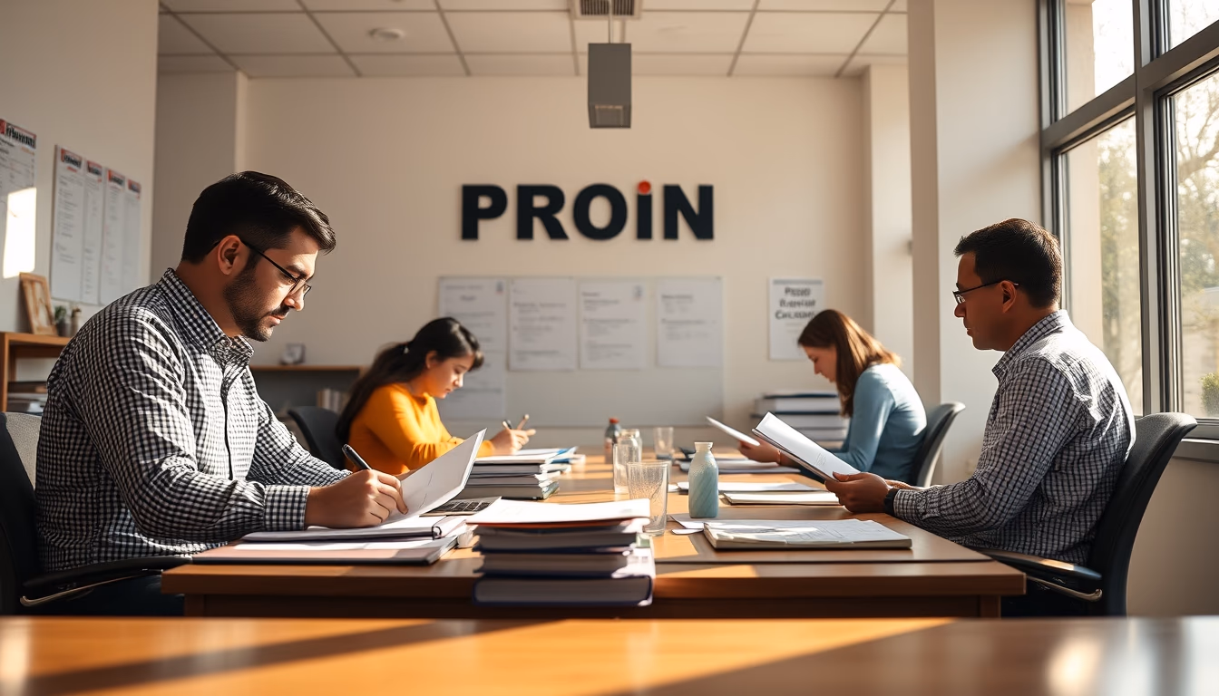 consumer protection office with citizens filing complaints in editorial style