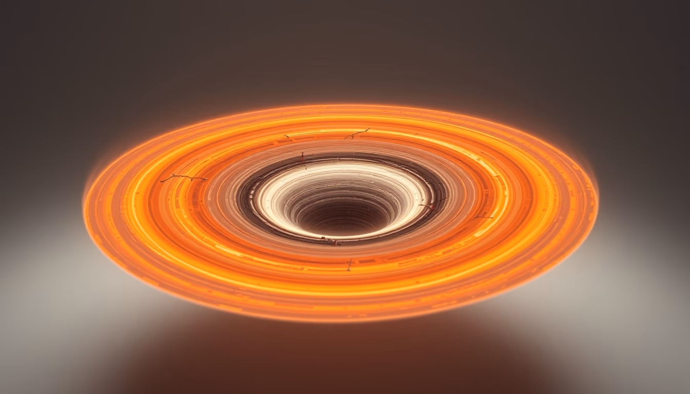 protoplanetary disk forming in editorial style