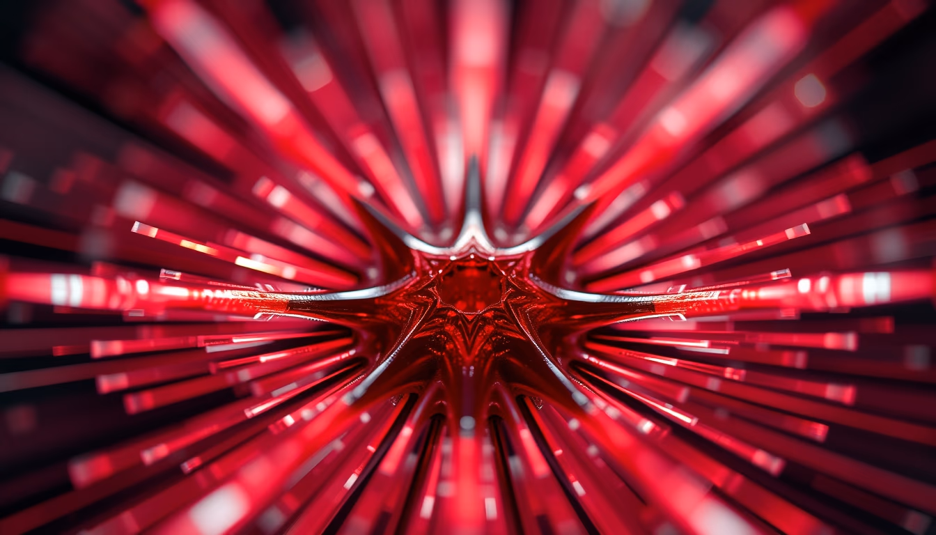 red giant star expanding in editorial style