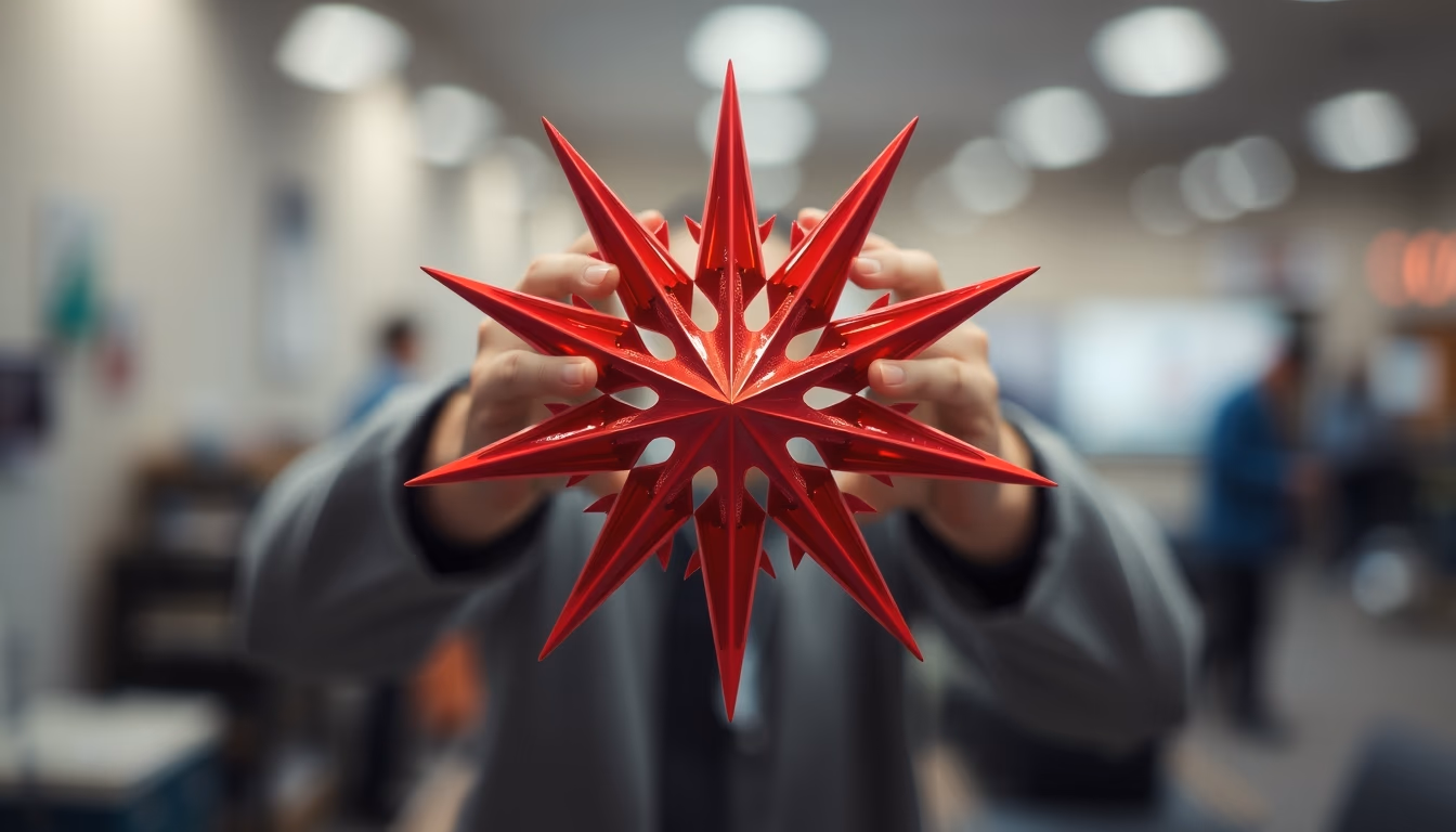 red giant star expanding in editorial style