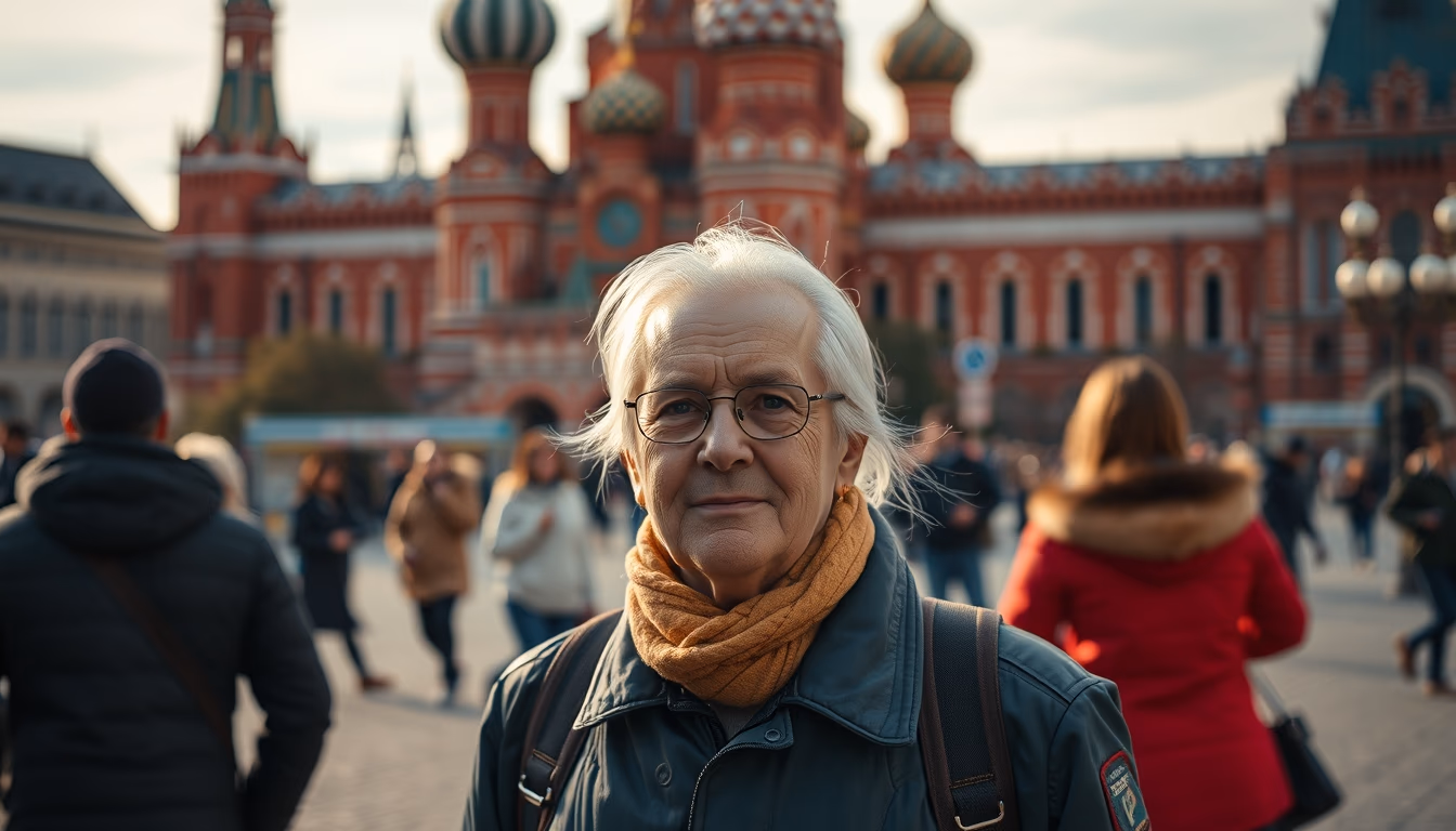 red square moscow in editorial style