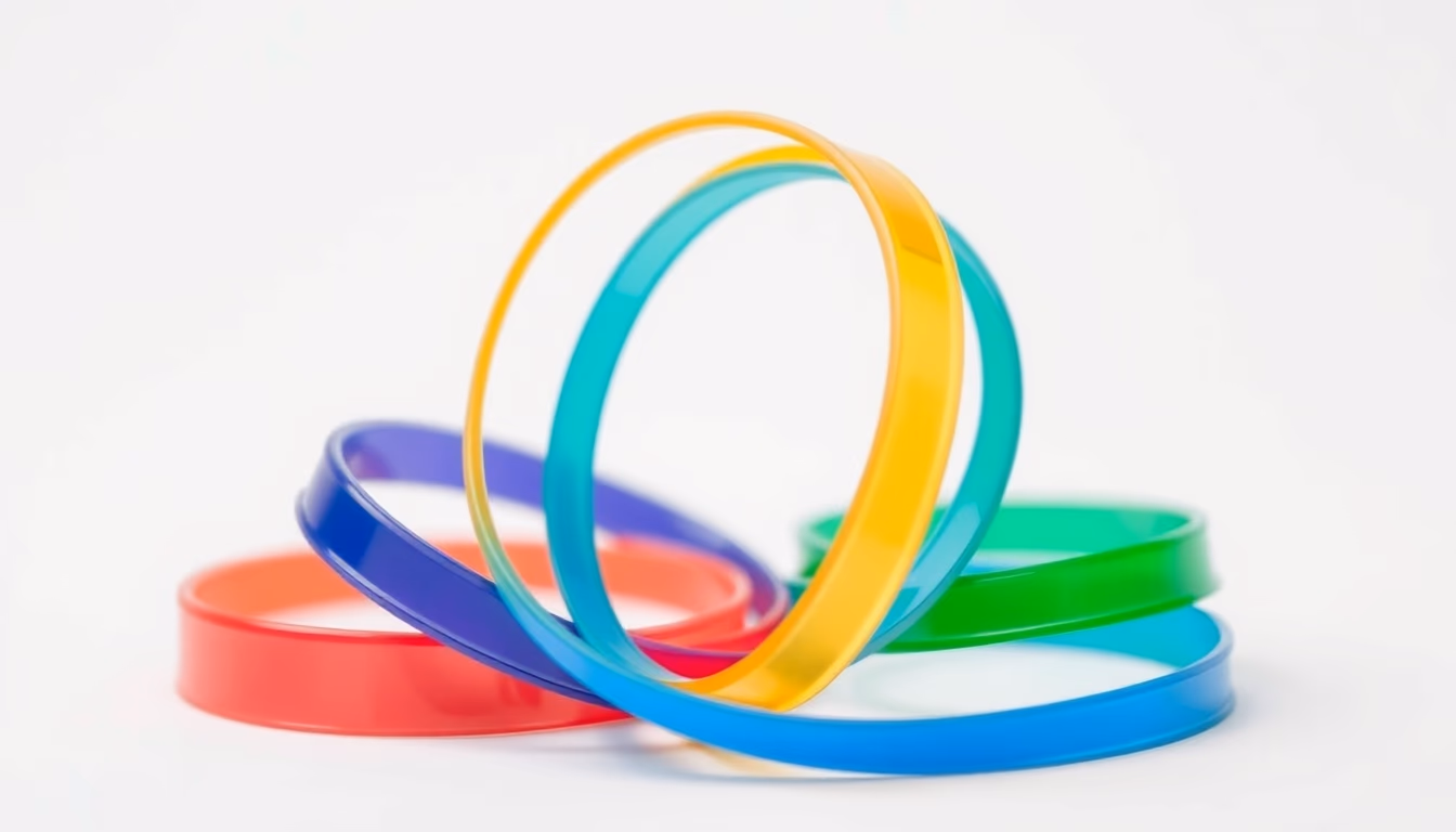 resistor color bands in editorial style