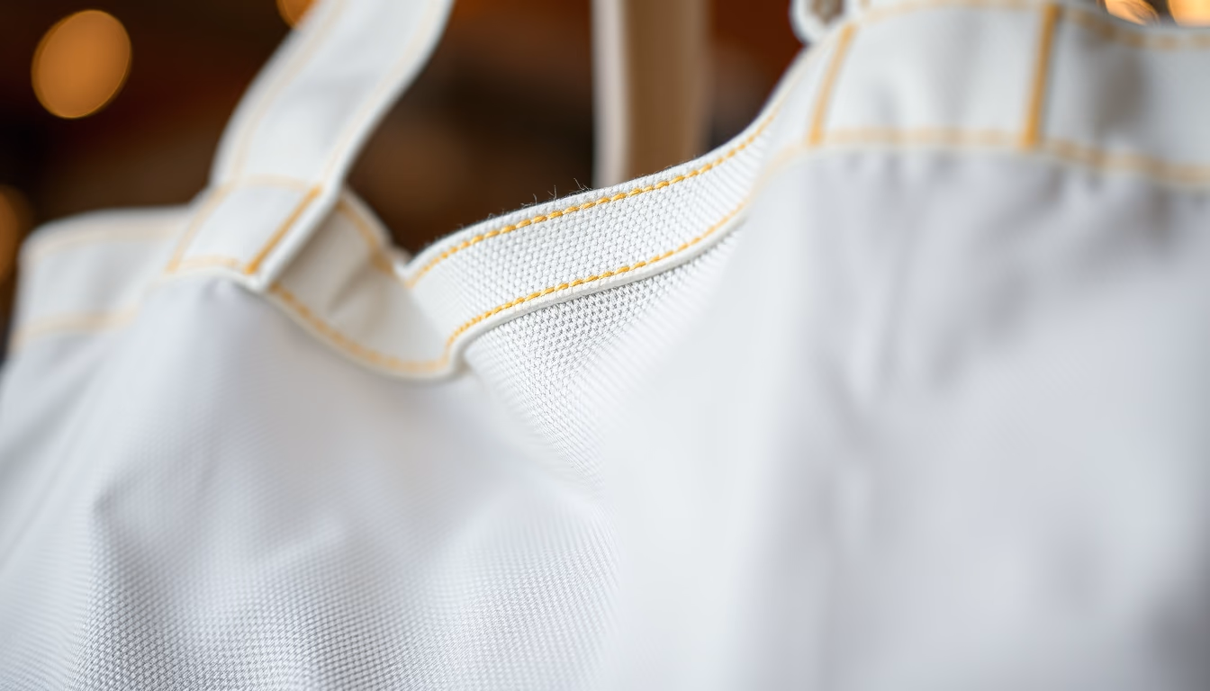 reusable shopping bag canvas in editorial style