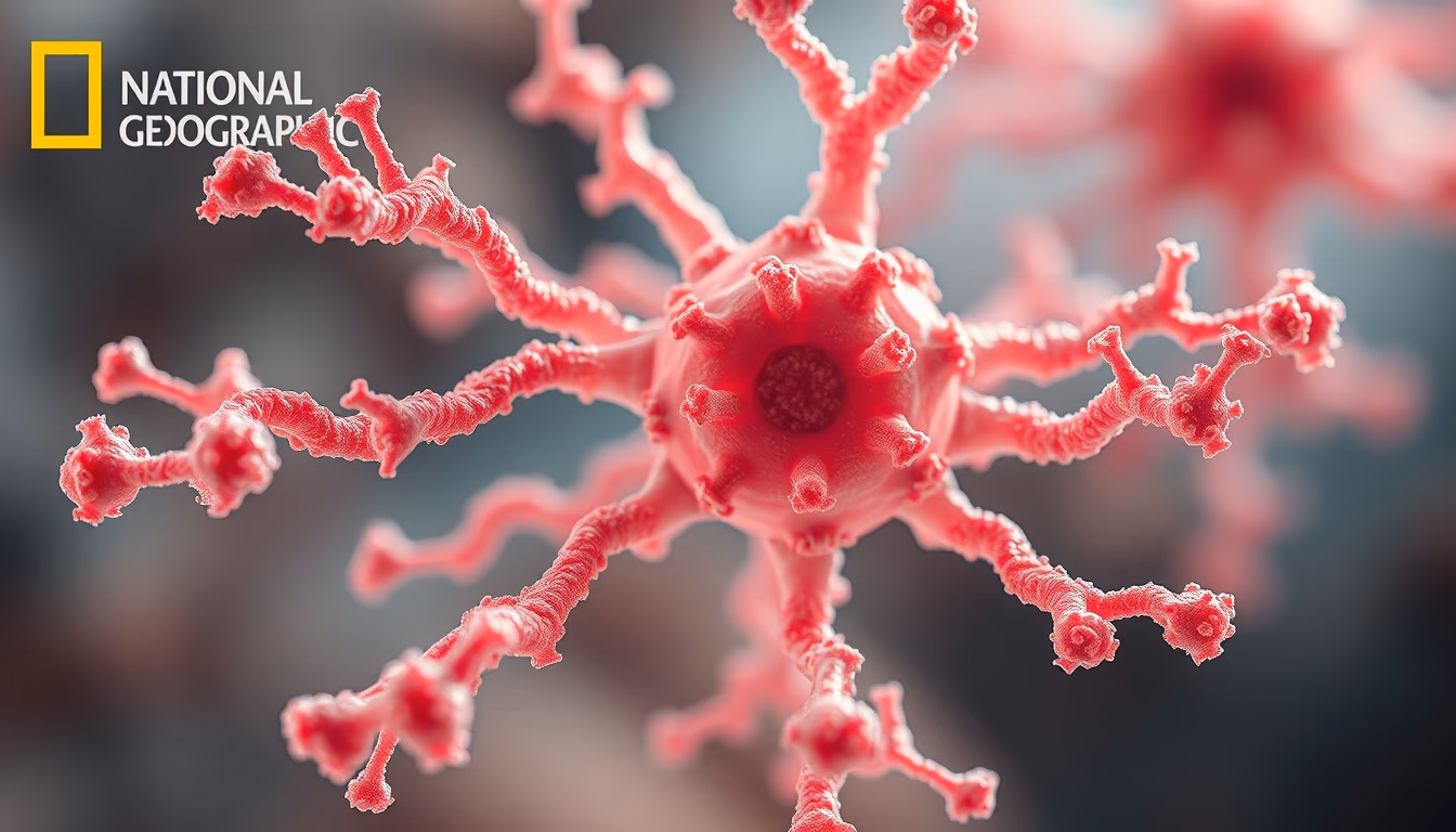 ribosome detail render in editorial style