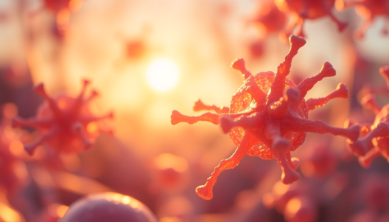 ribosome detail render in editorial style