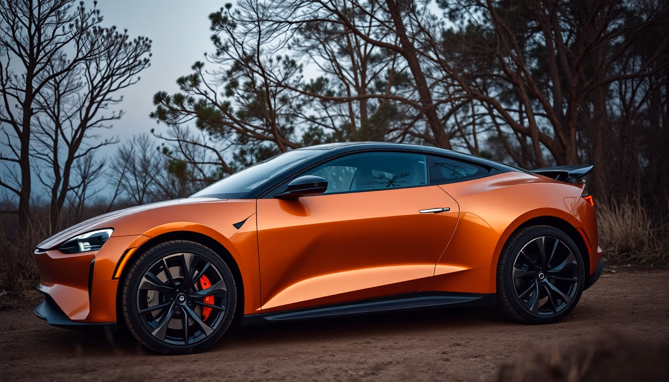 rimac nevera electric in editorial style