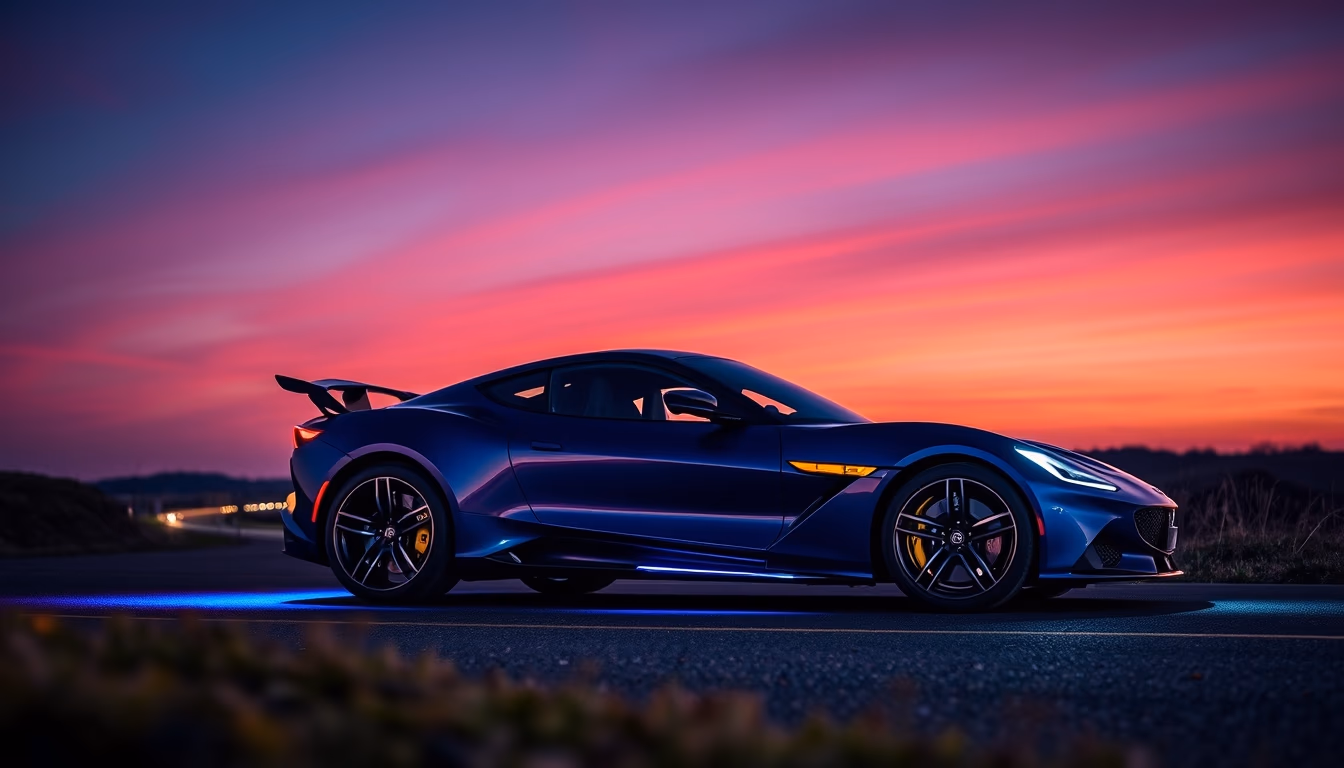 rimac nevera electric in editorial style