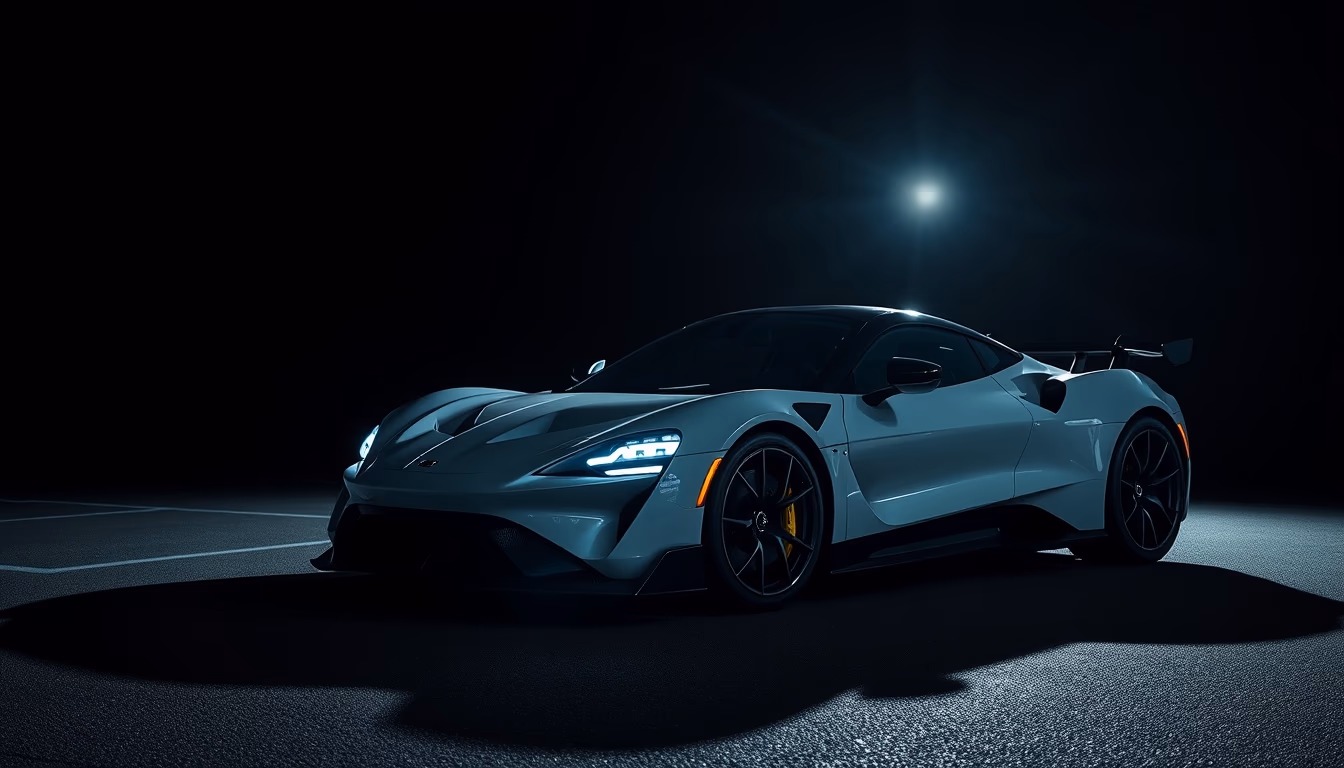 rimac nevera electric in editorial style