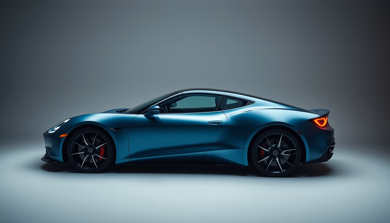 rimac nevera electric in editorial style