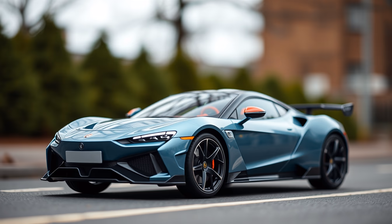 rimac nevera electric in editorial style