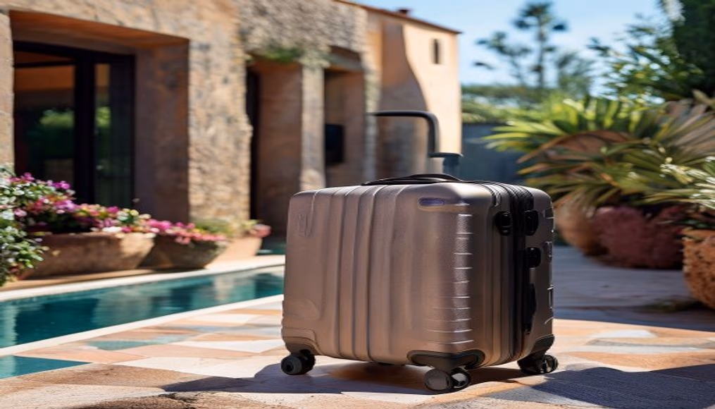 Rimowa essential aluminum check-in em fotografia editorial de luxo
