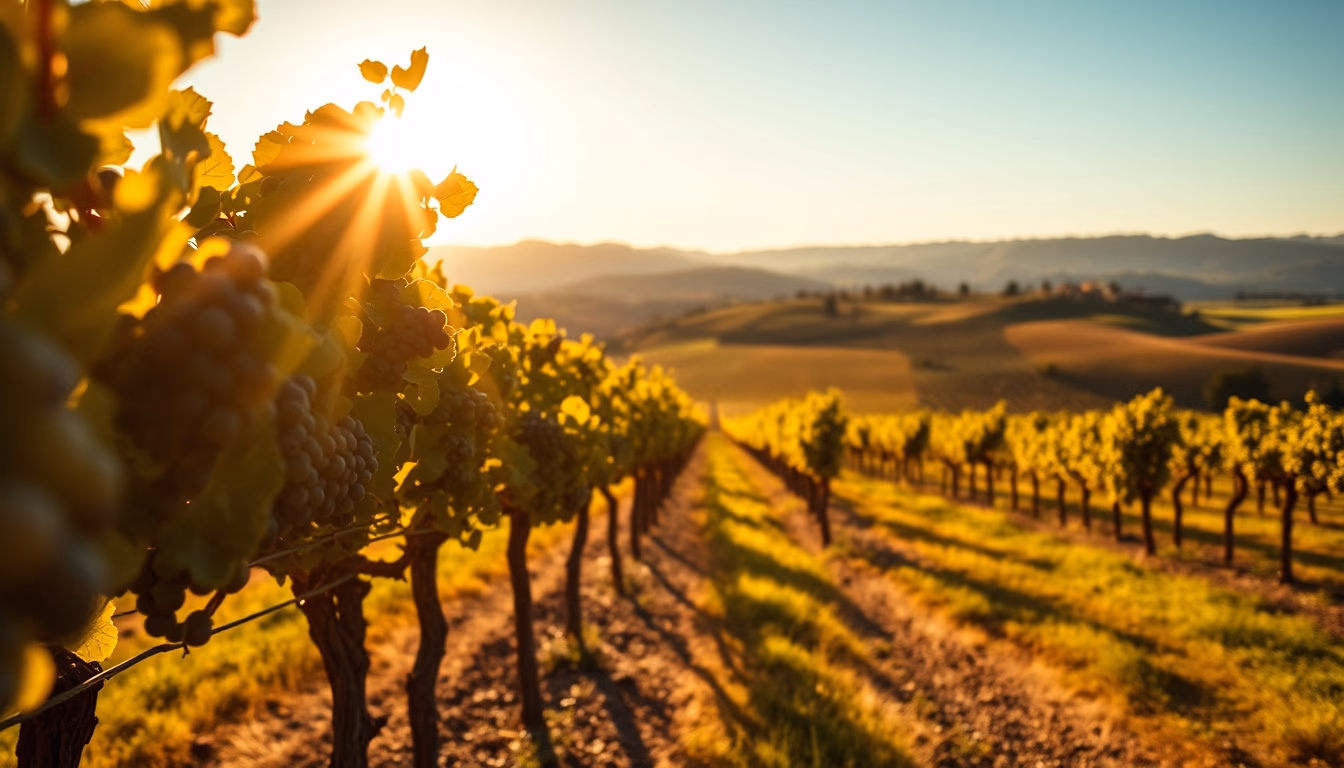 rioja spain vineyards in editorial style