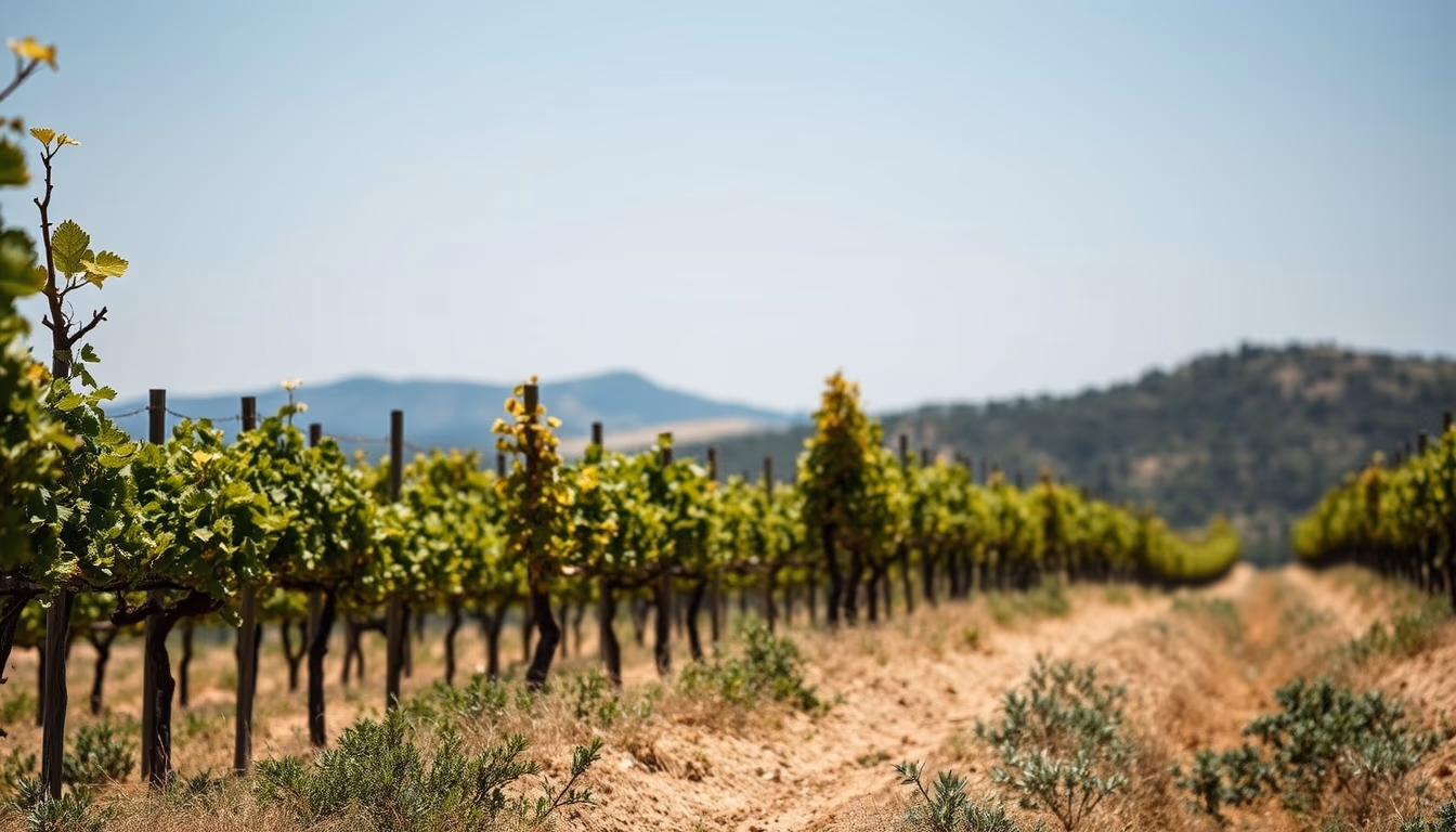 rioja spain vineyards in editorial style