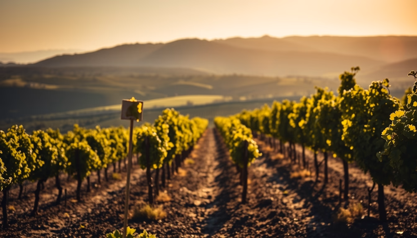 rioja spain vineyards in editorial style