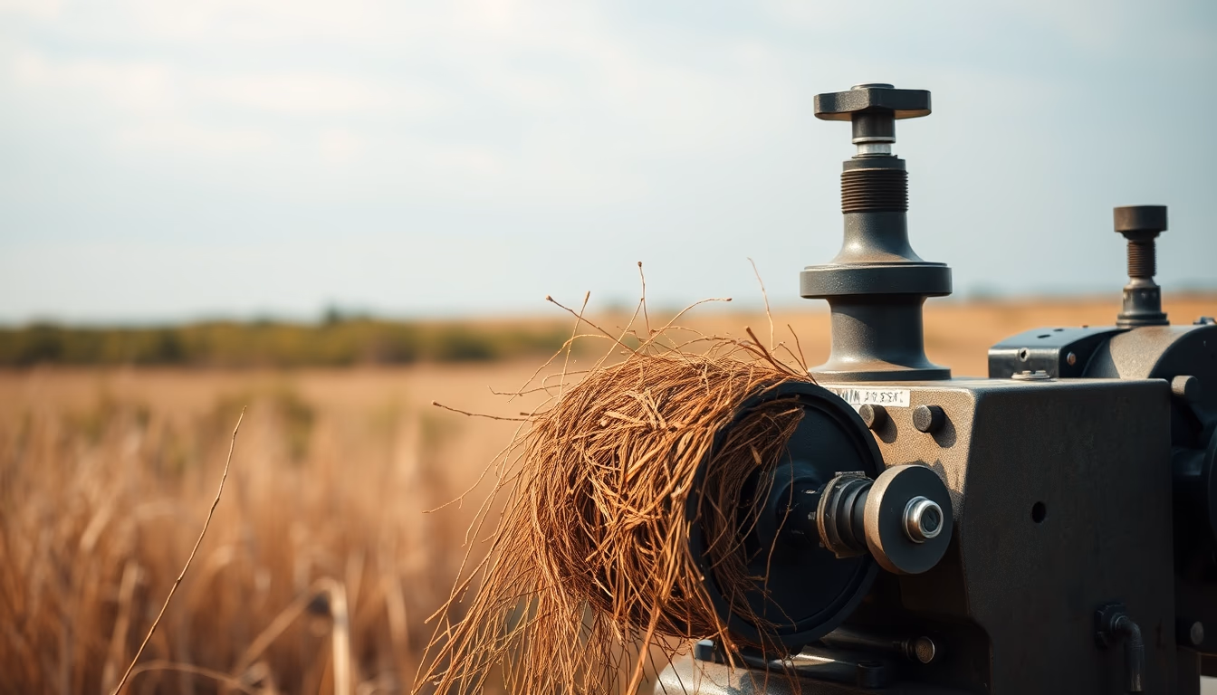 rivet press machine in editorial style