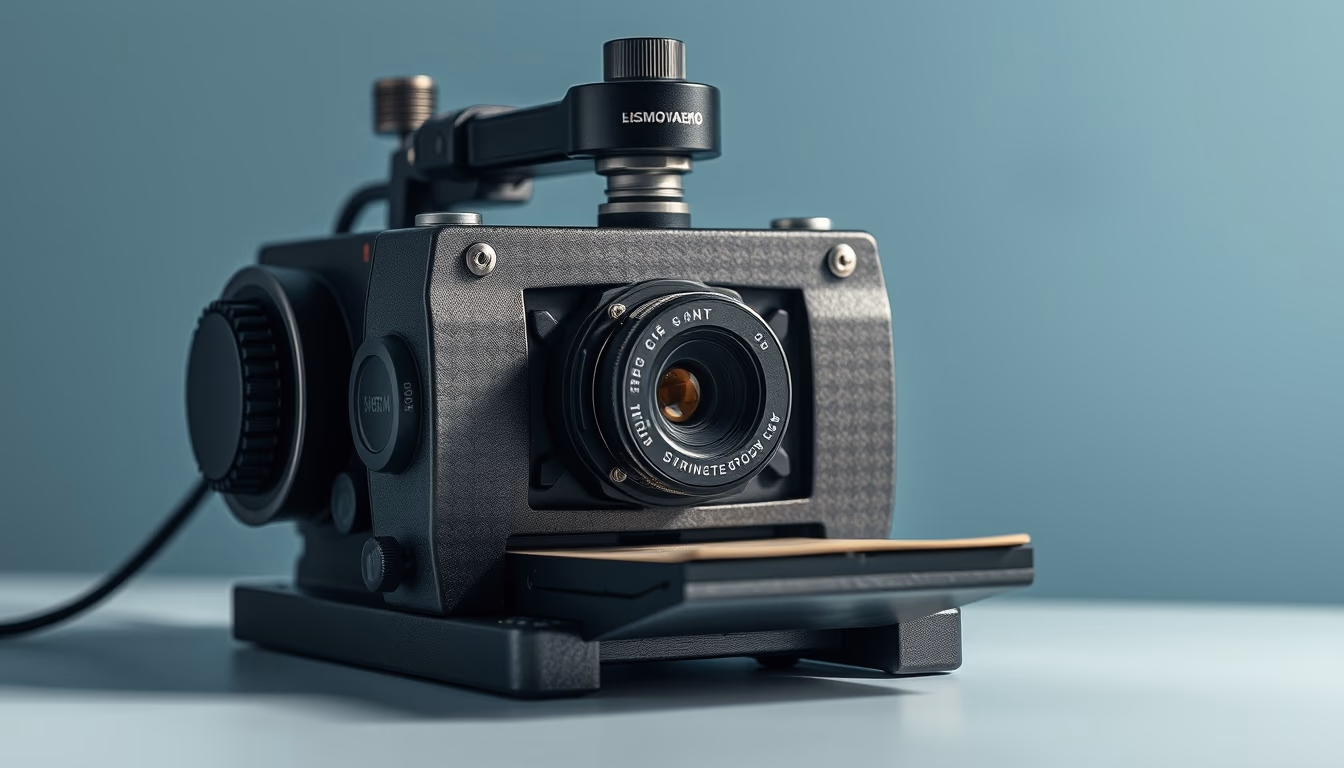 rivet press machine in editorial style