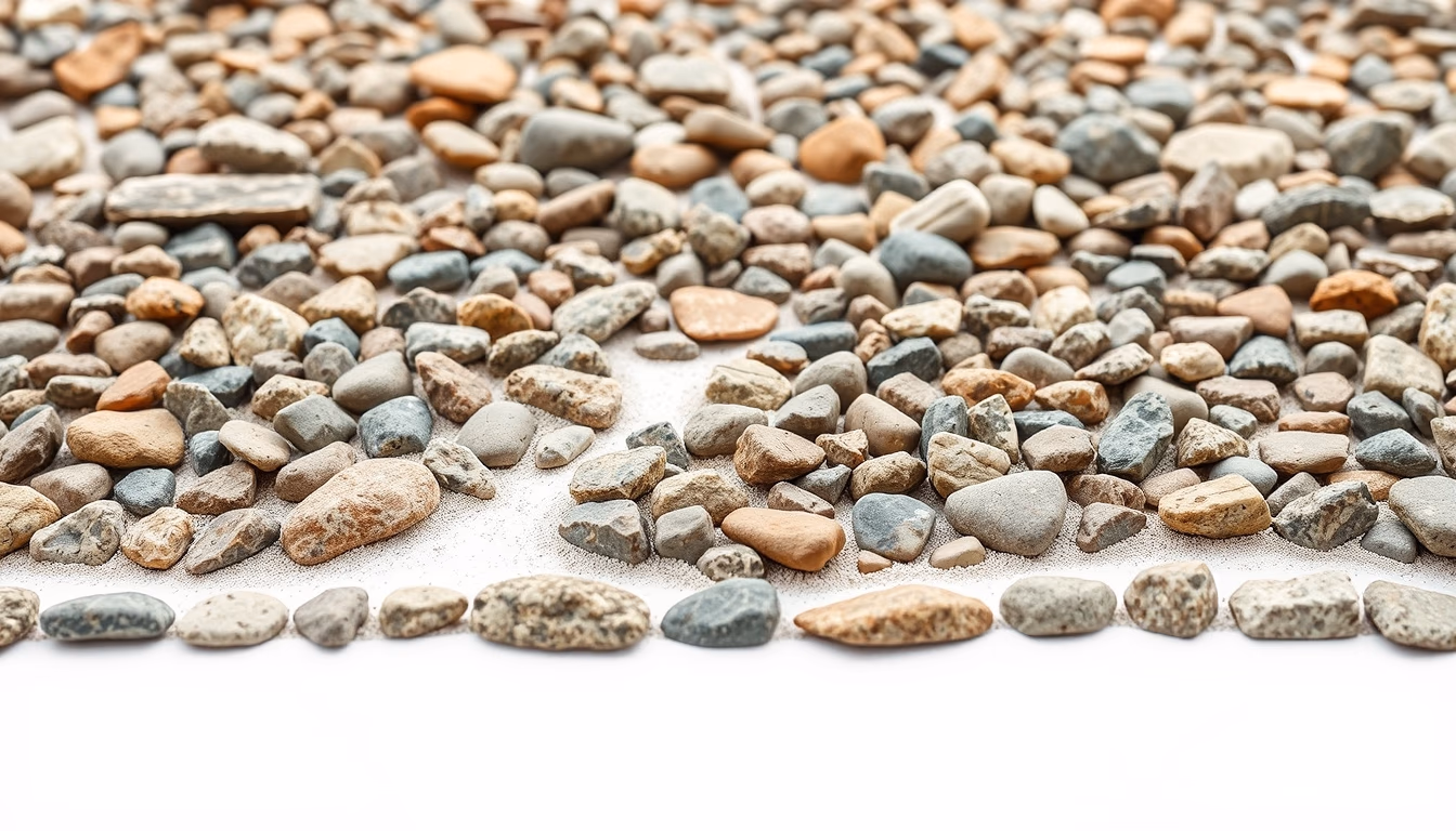 rock garden raked patterns in editorial style