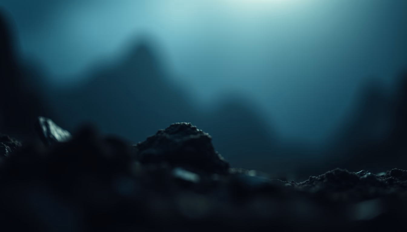 rogue planet darkness in editorial style