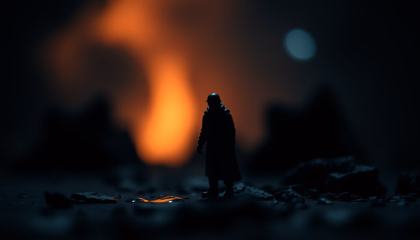 rogue planet darkness in editorial style