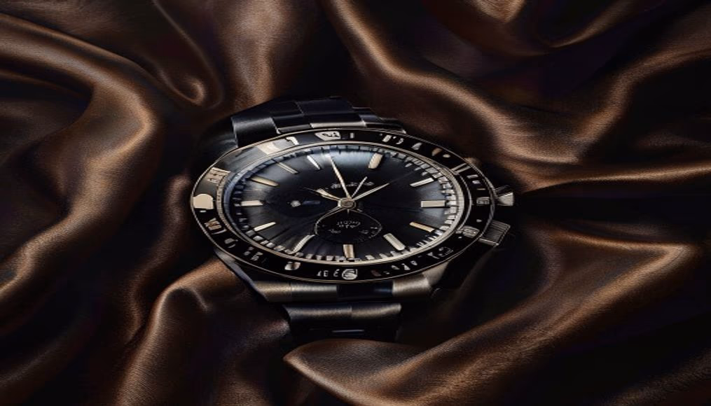 rolex deepsea sea-dweller in luxury editorial photography