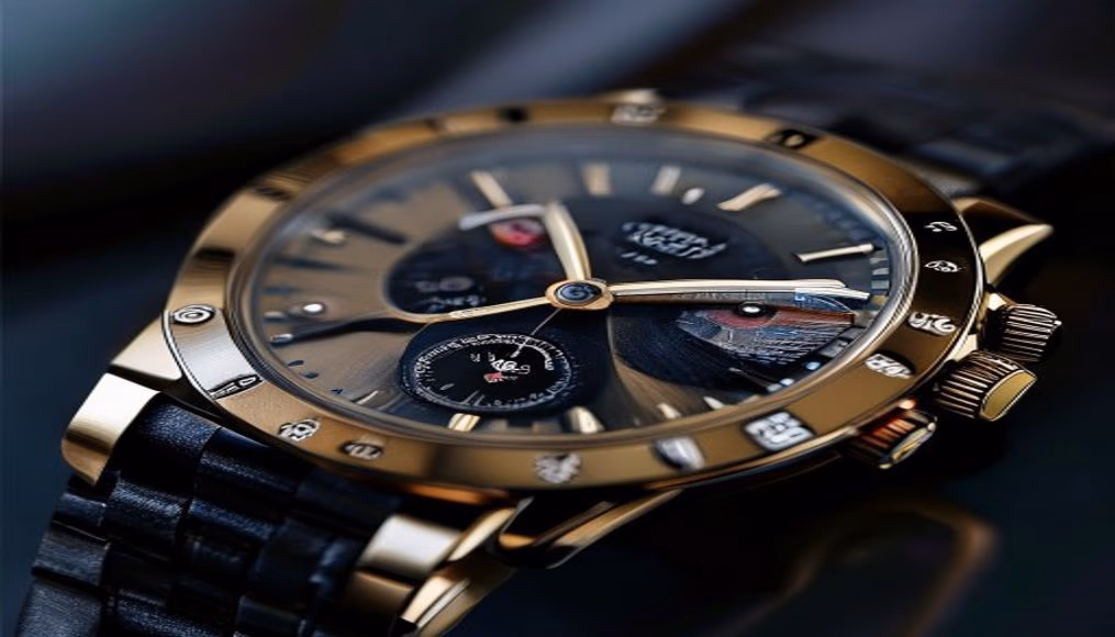 Rolex explorer ii polar em fotografia editorial de luxo