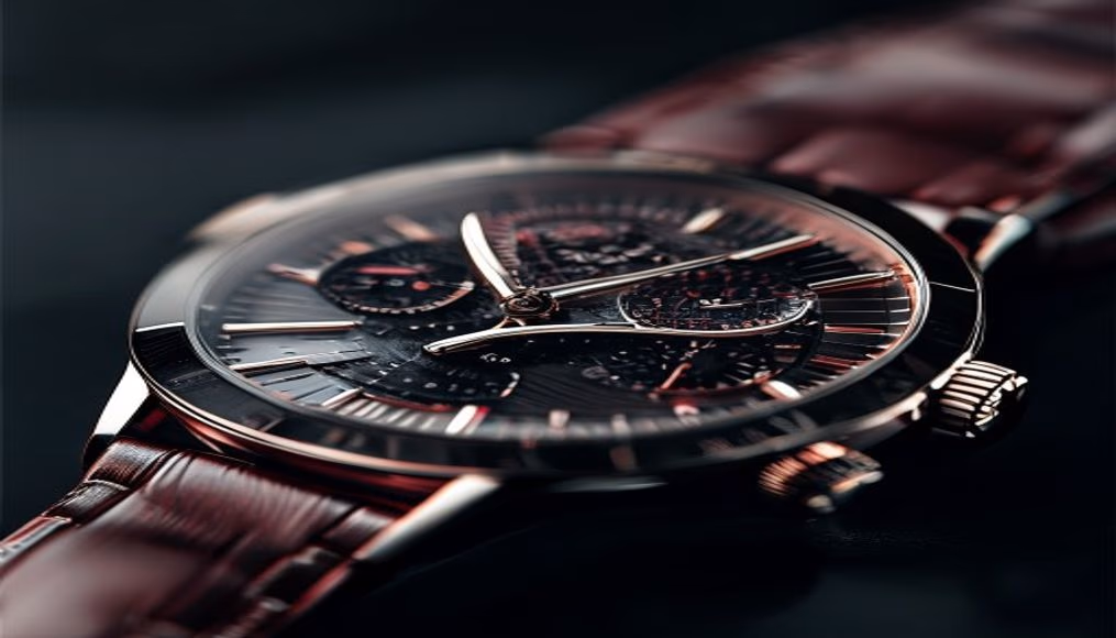 Rolex yacht-master rose gold em fotografia editorial de luxo
