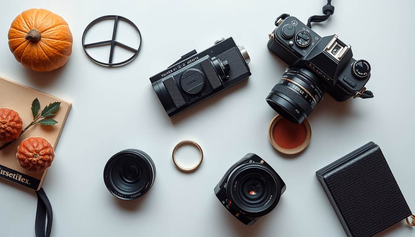 rolleiflex tlr vintage in editorial style