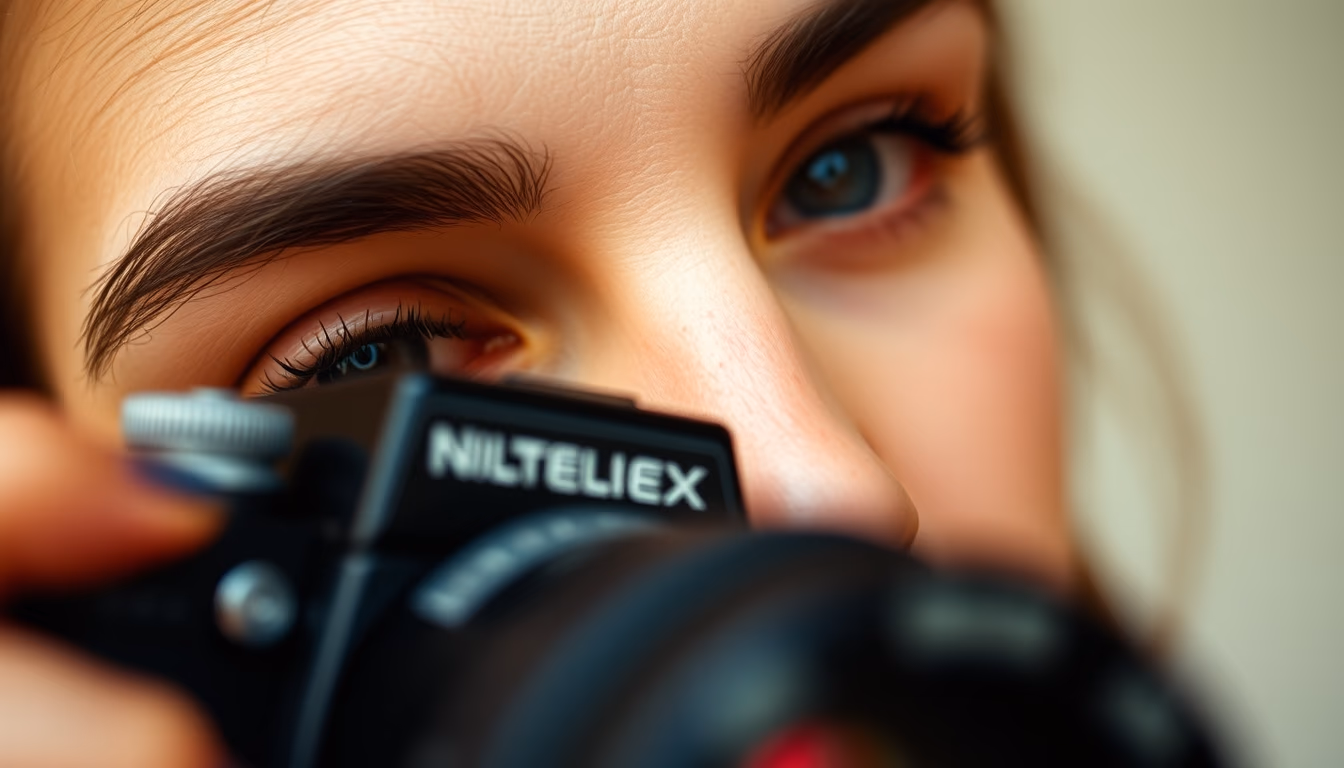 rolleiflex tlr vintage in editorial style