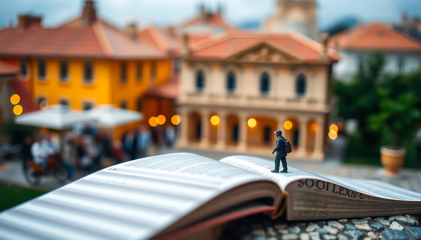 rosetta stone in editorial style