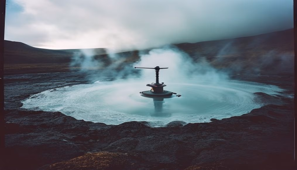 rotorua geothermal nz in editorial style