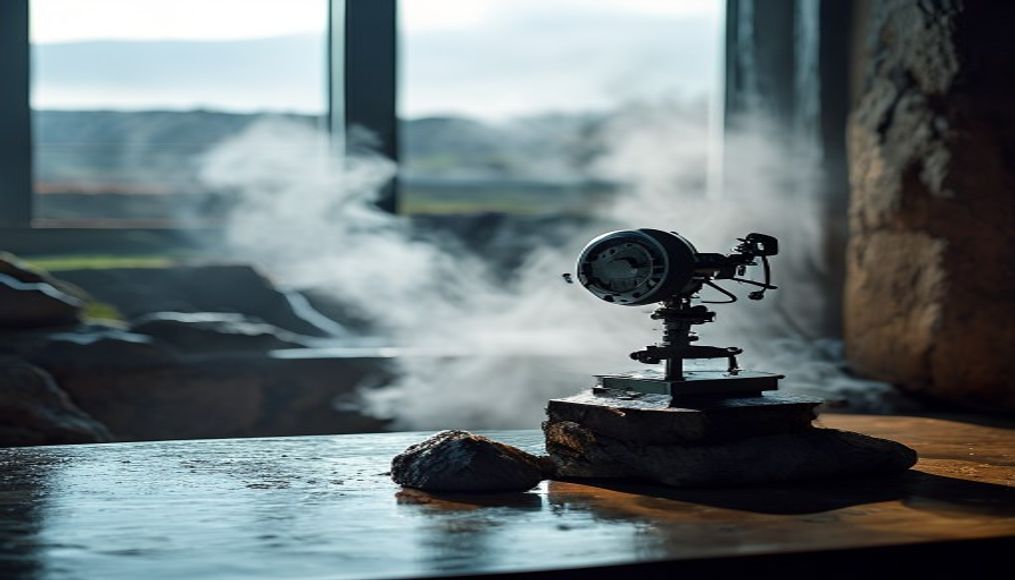 rotorua geothermal nz in editorial style