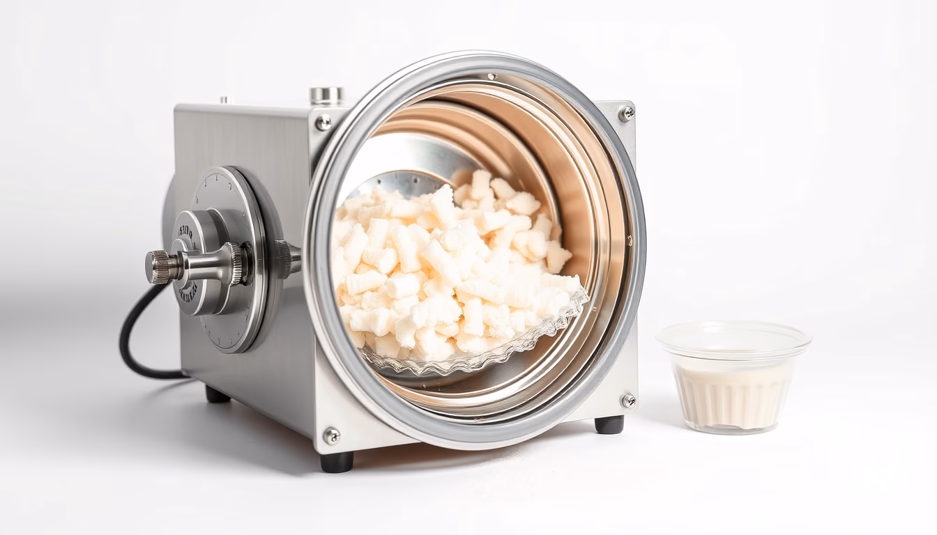 rotovap evaporator in editorial style