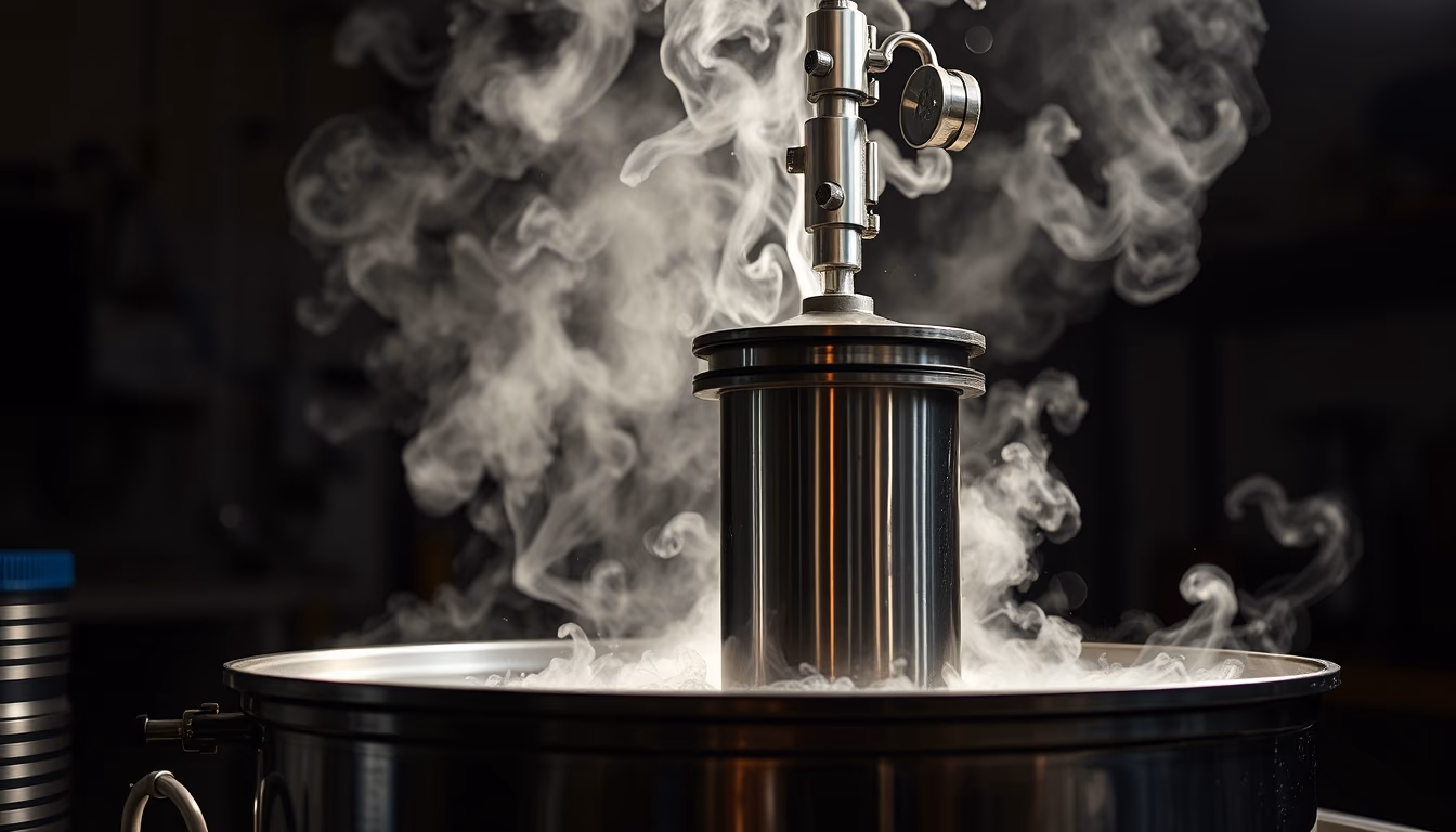 rotovap evaporator in editorial style