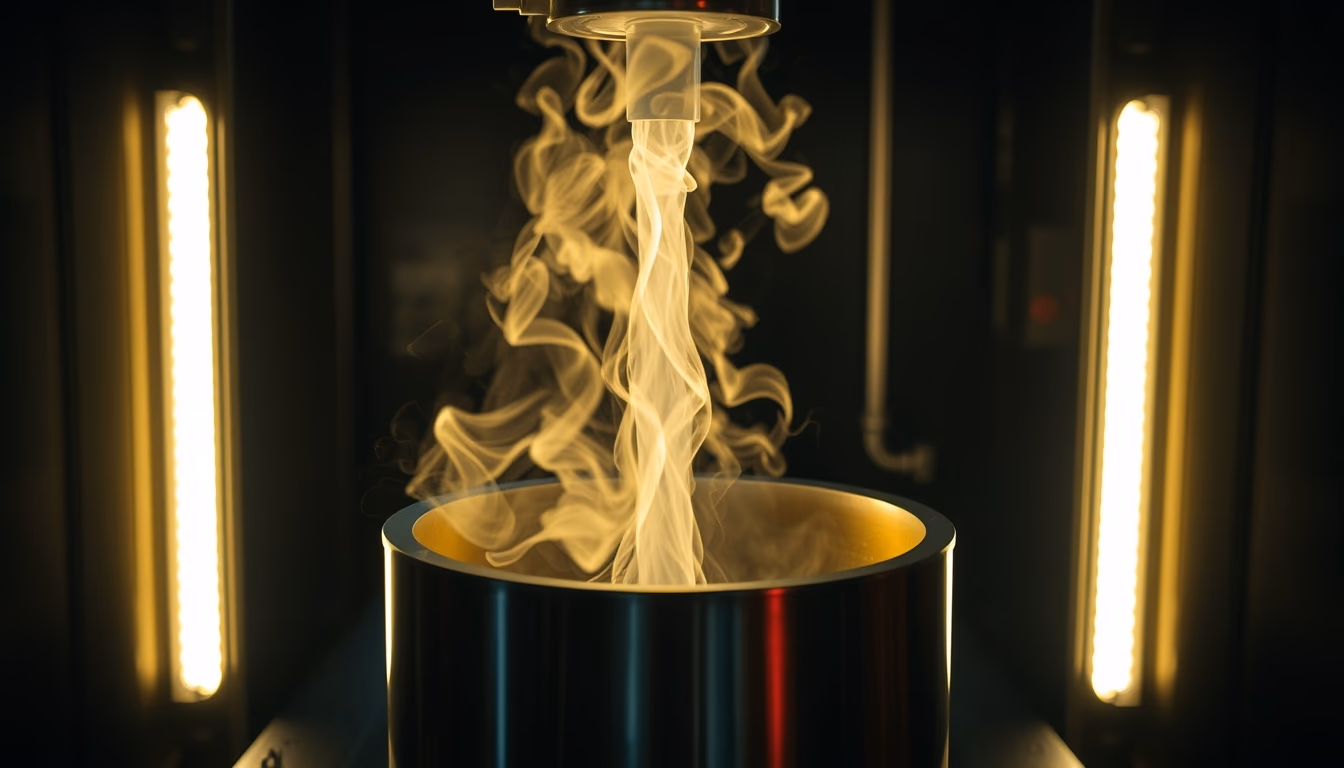 rotovap evaporator in editorial style