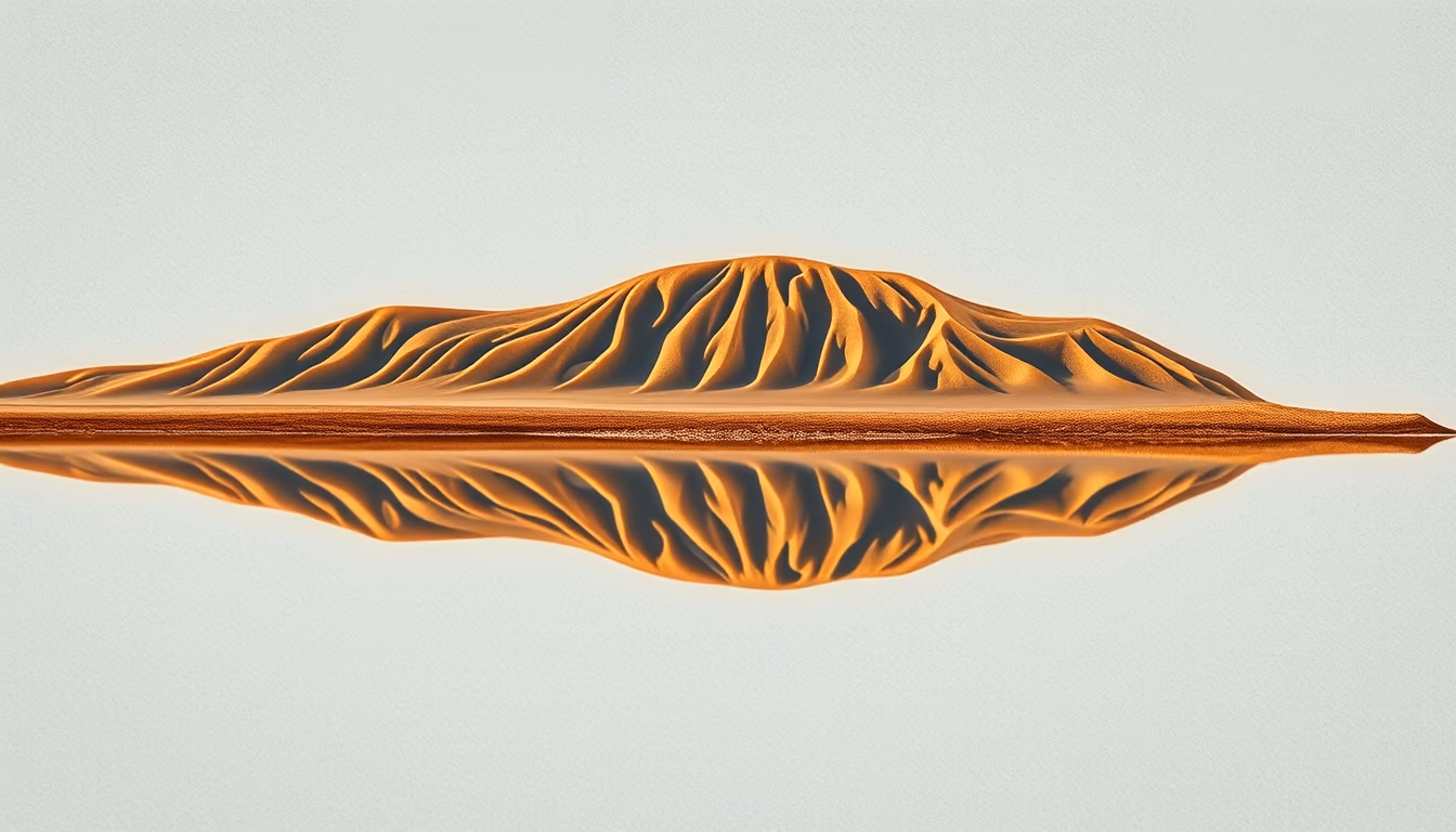 salar de uyuni reflection in editorial style