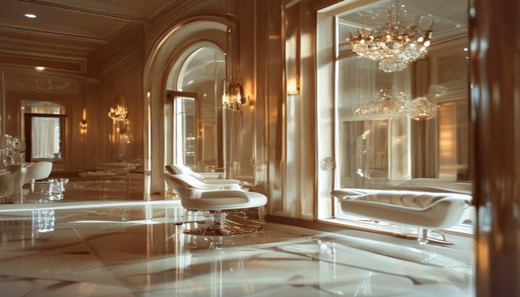 salon le mesnil blanc de blancs in luxury editorial photography