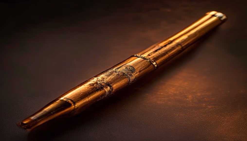Savinelli punto oro briar pipe em fotografia editorial de luxo