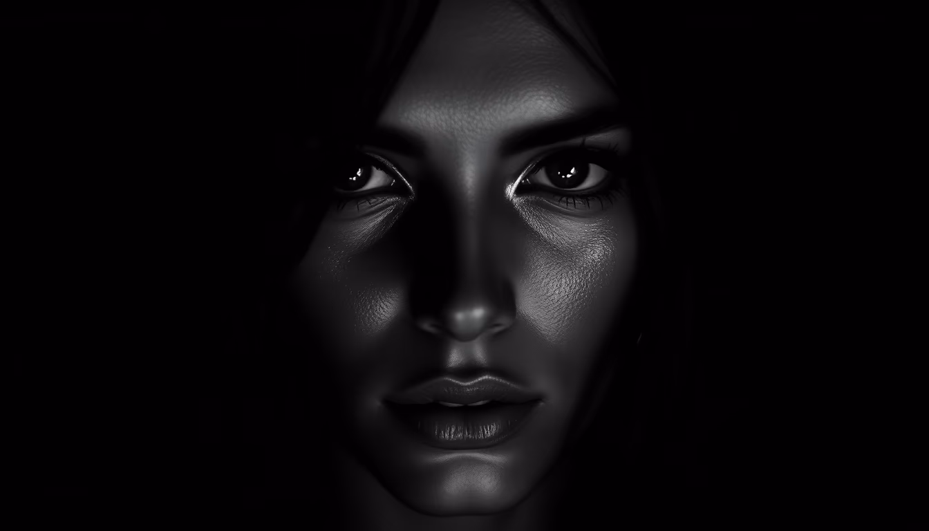 screentone manga texture in editorial style