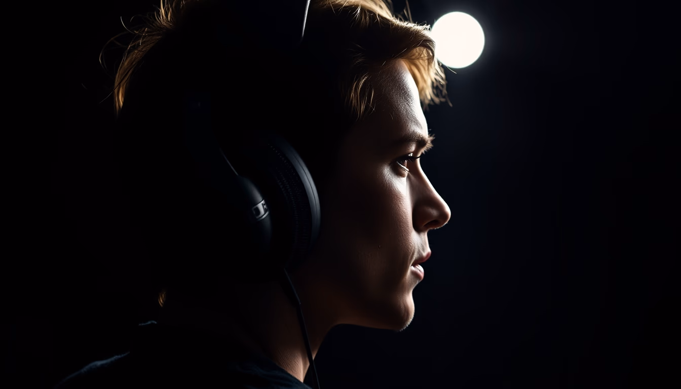 sennheiser hd open back in editorial style