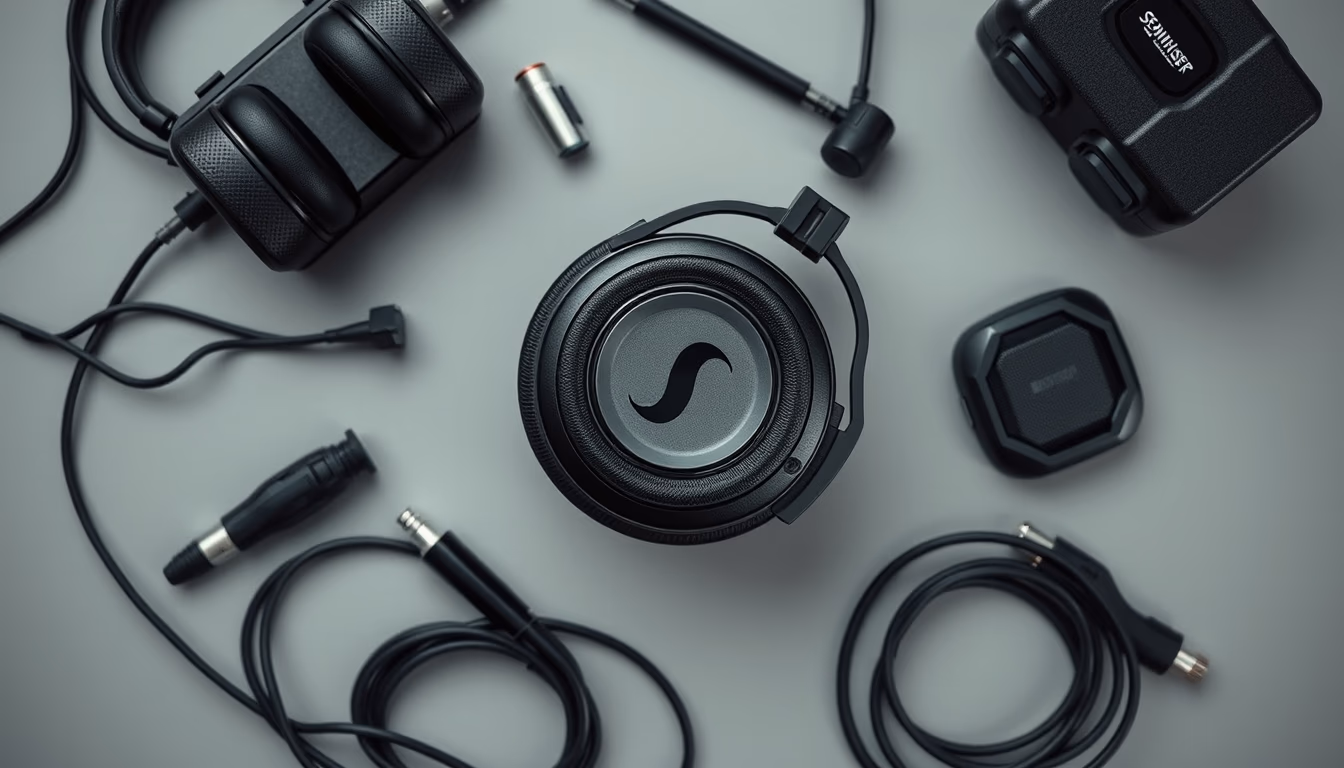 sennheiser hd open back in editorial style