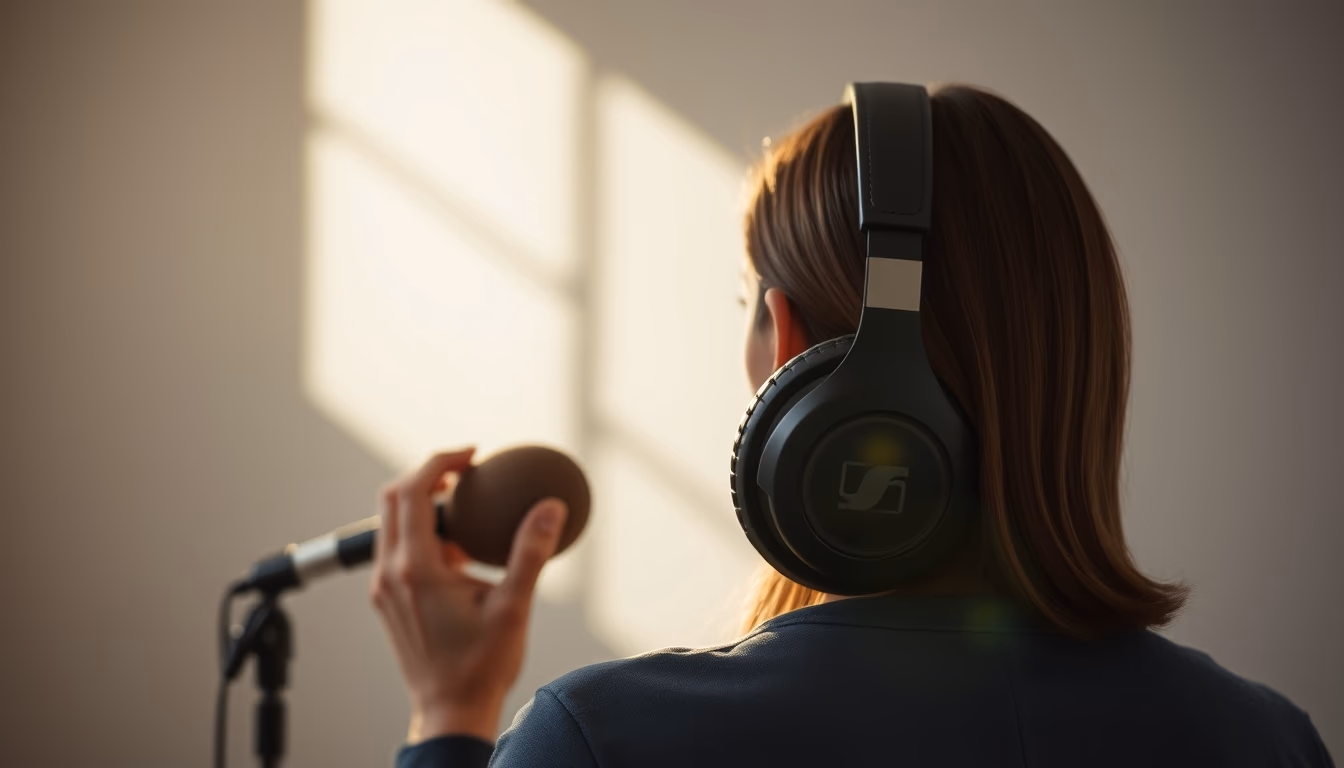 sennheiser hd open back in editorial style