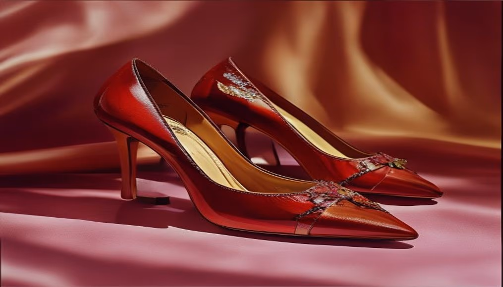 Sergio rossi godiva pumps em fotografia editorial de luxo