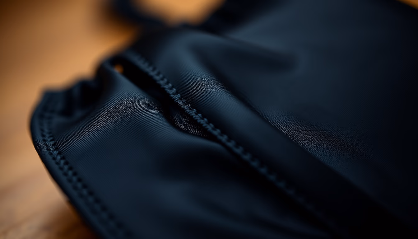 silk eye mask black in editorial style