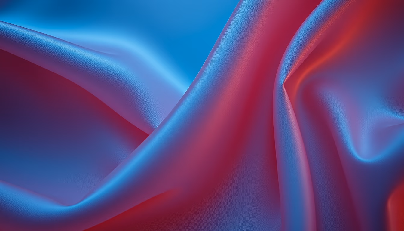 silk fabric flowing close-up in editorial style