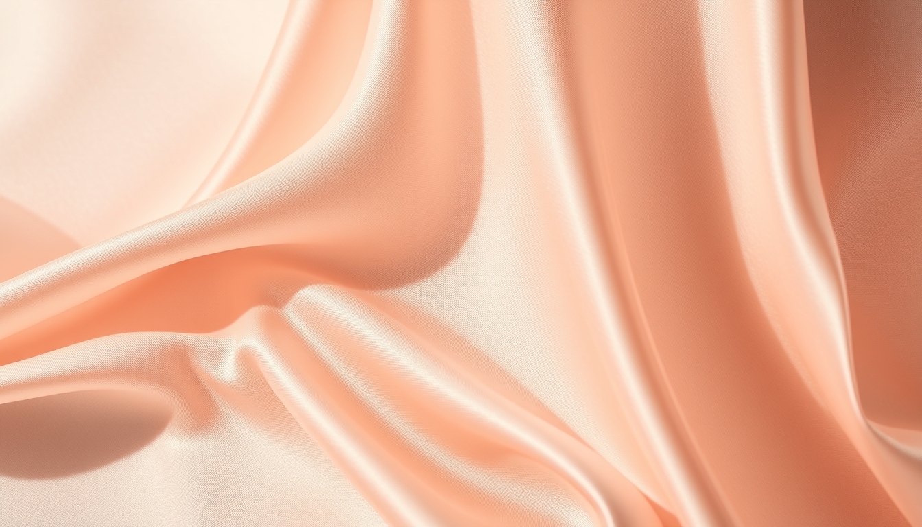silk fabric flowing close-up in editorial style
